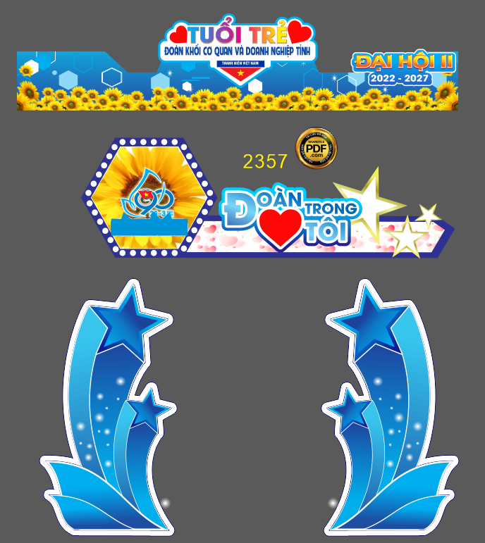 Market Đoàn trong trái tim tôi file CorelDRAW