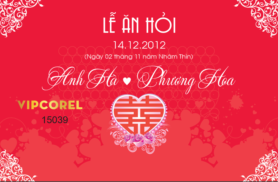 Backdrop sân khấu đám cưới 2025 vector #103