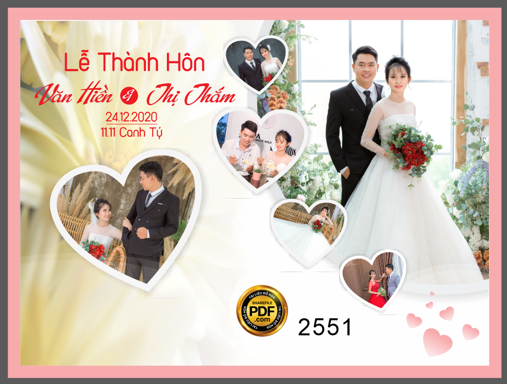 Market Lễ Thành Hôn Văn Hiền và Thị Thắm file CDR