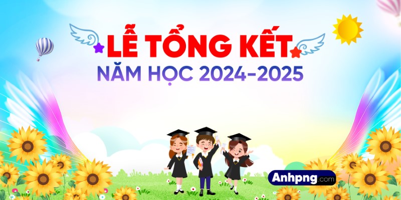 Maket Lễ Tổng Kết Năm Học – Background Phông Nền Tổng Kết Cuối Năm