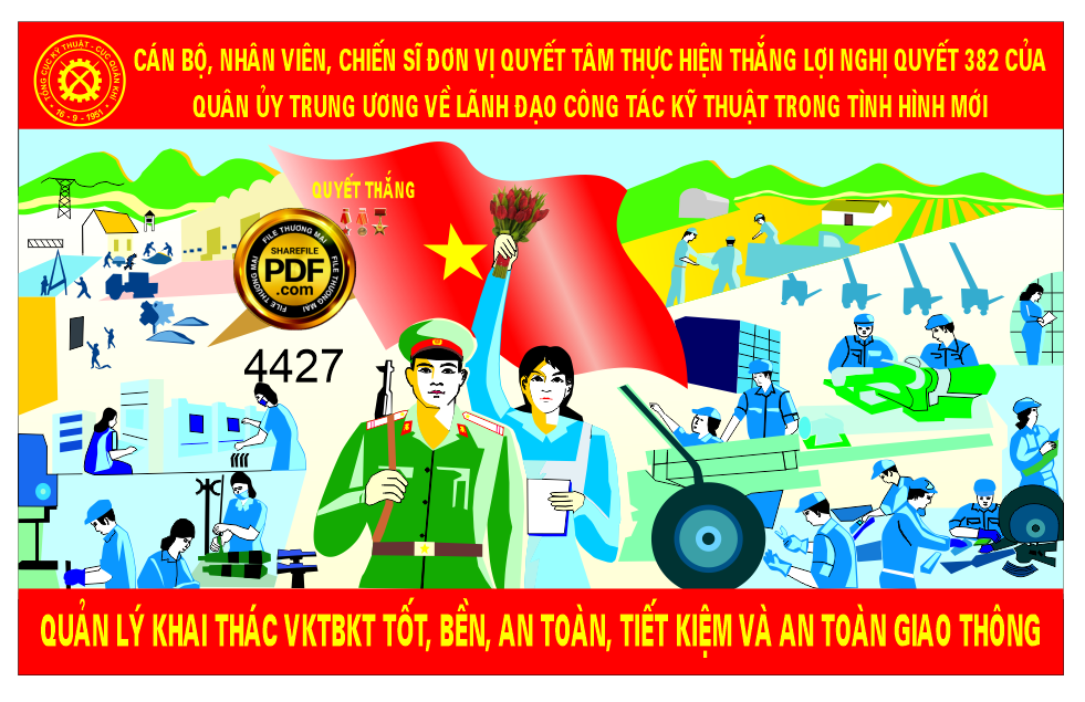 Pano Cục Quân Khí khổ lớn file thiết kế Corel