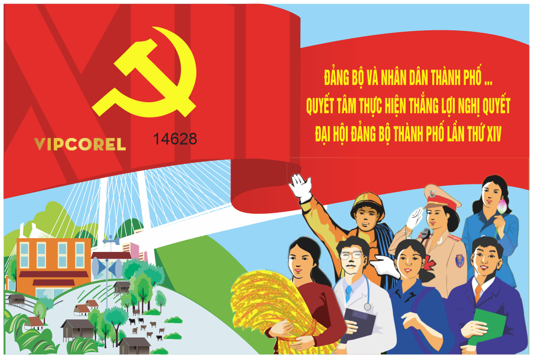 Pano Đại Hội Đại Biểu Toàn Quốc XIV #4 file corel