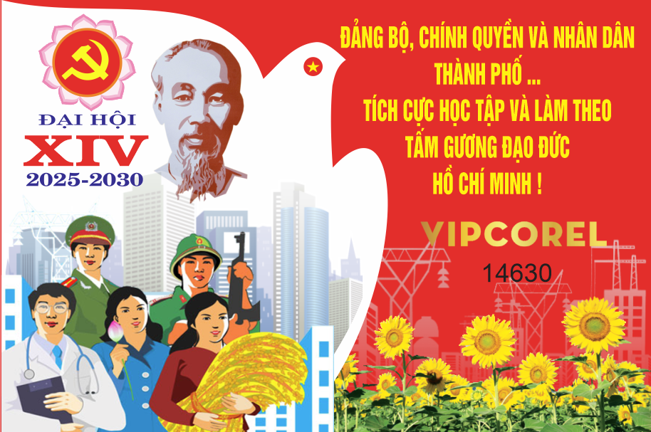Pano Đại Hội Đại Biểu Toàn Quốc XIV #6 file corel