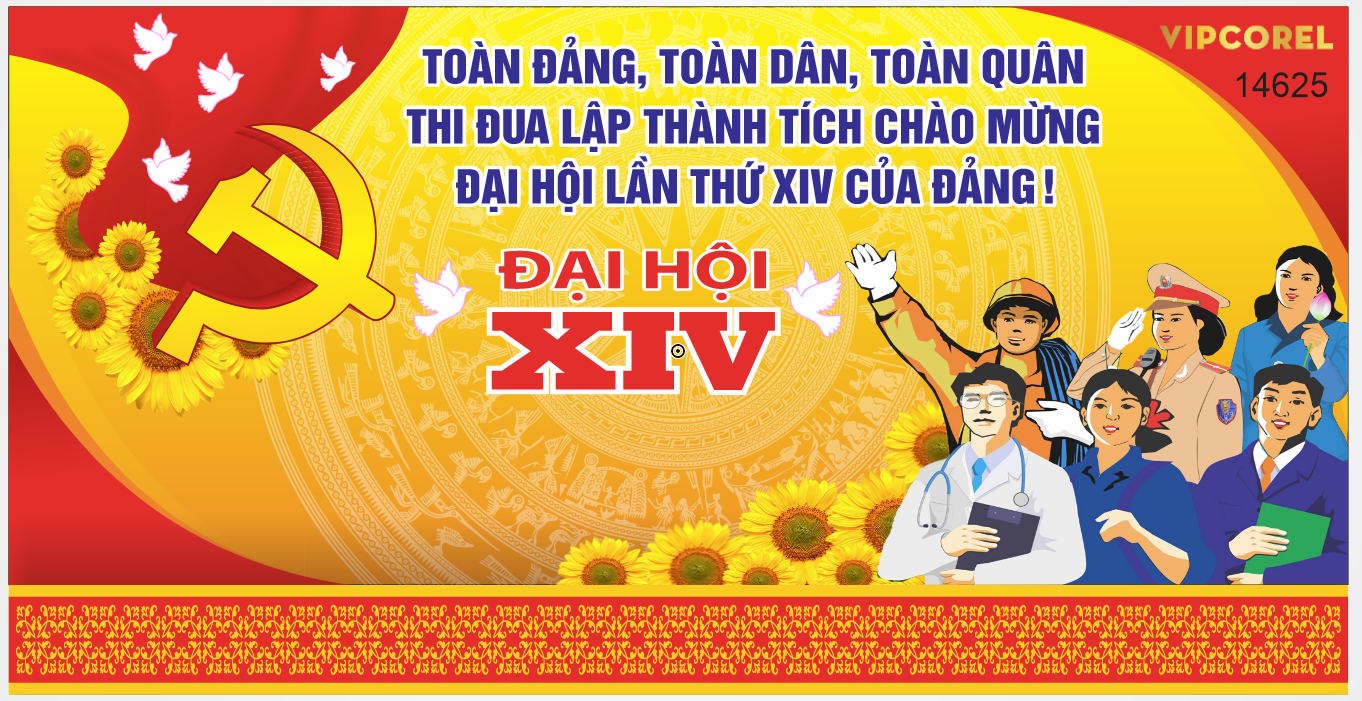 Pano đại hội lần thứ XIV 2025-2030 file corel