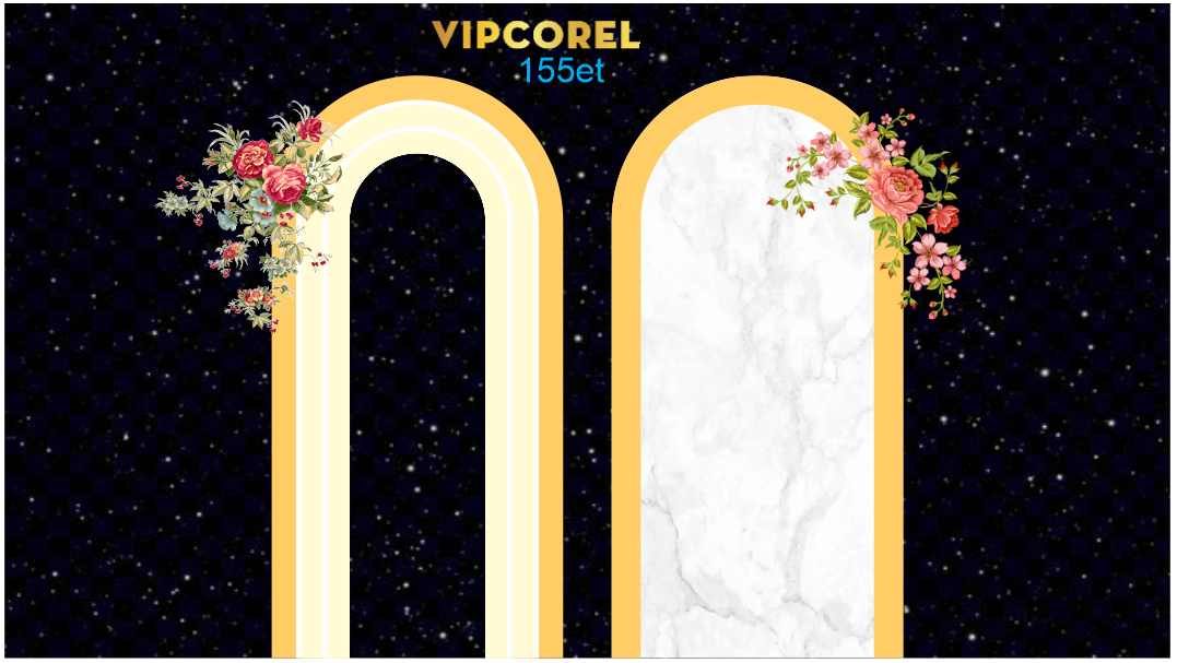 Khung trang trí đám cưới 2025 wedding vector #127