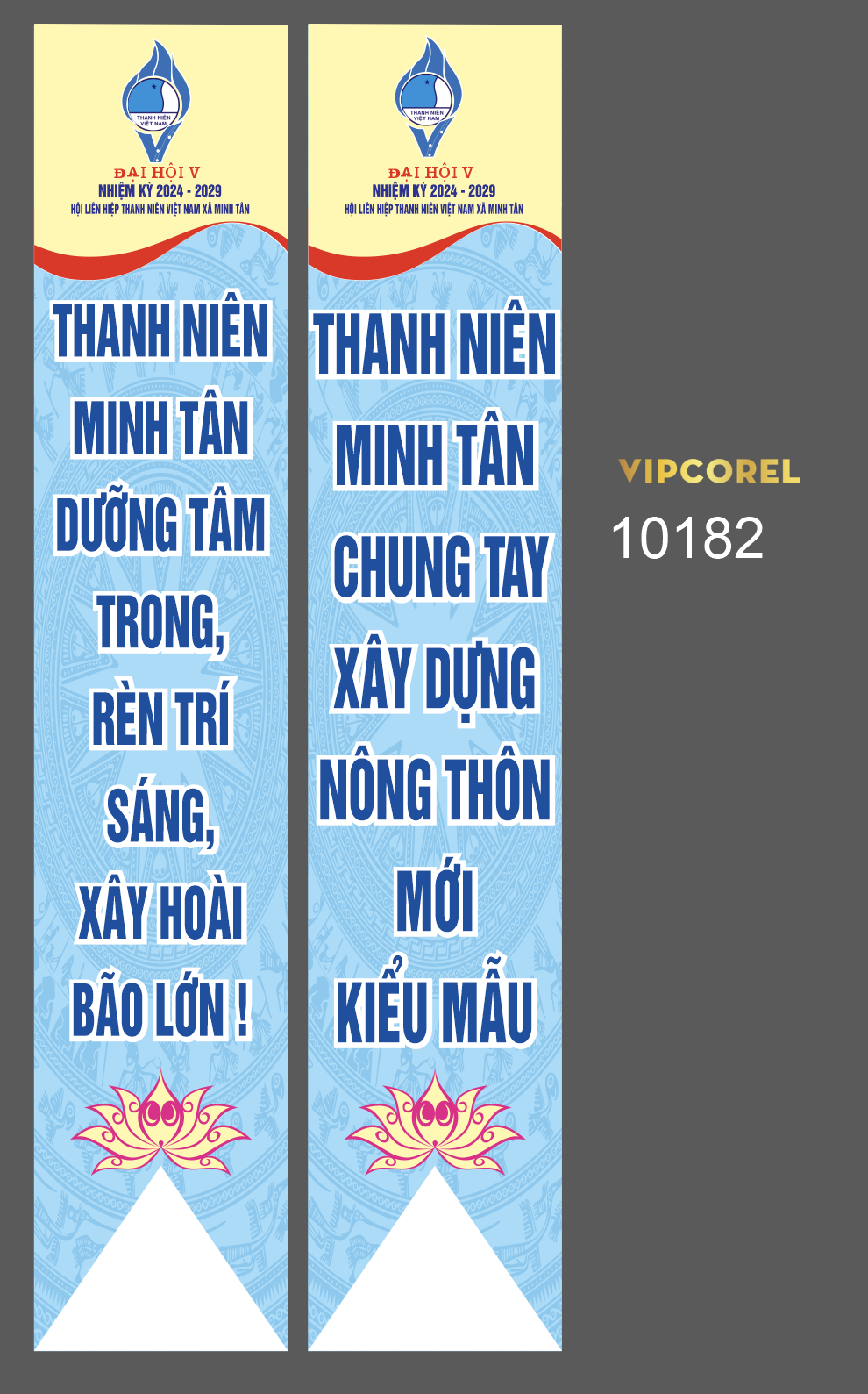 Cờ đuôi nheo đại hội hội liên hiệp thanh niên