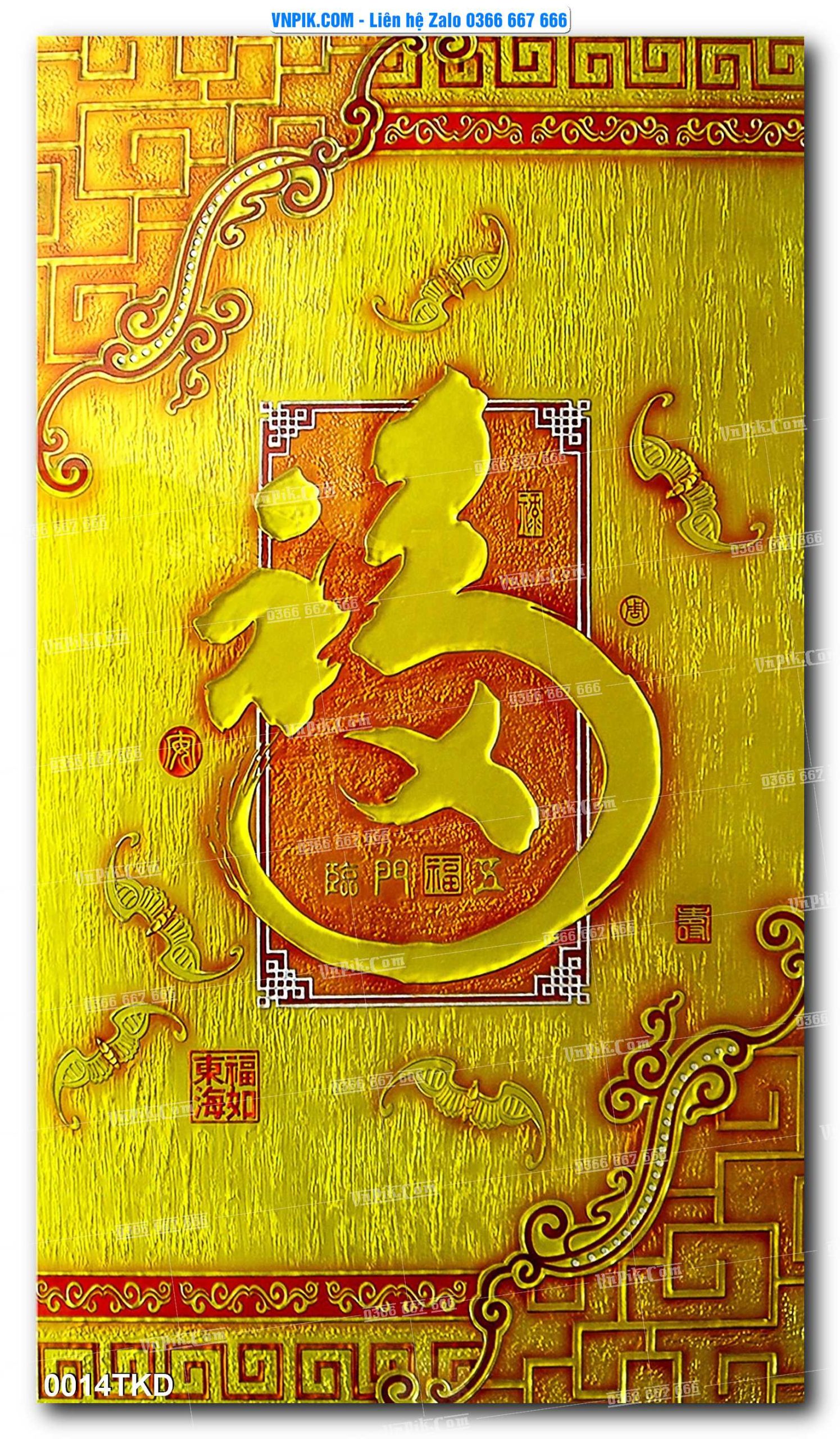 Tranh Khổ Dọc – Tranh Thác Nước – Tranh Phong Cảnh Đẹp – Tranh Treo Tường – Mã file 0014TKD
