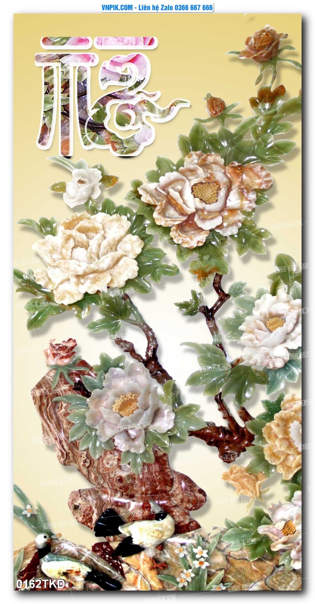 Tranh Khổ Dọc – Tranh Thác Nước – Tranh Phong Cảnh Đẹp – Tranh Treo Tường – Mã file 0162TKD