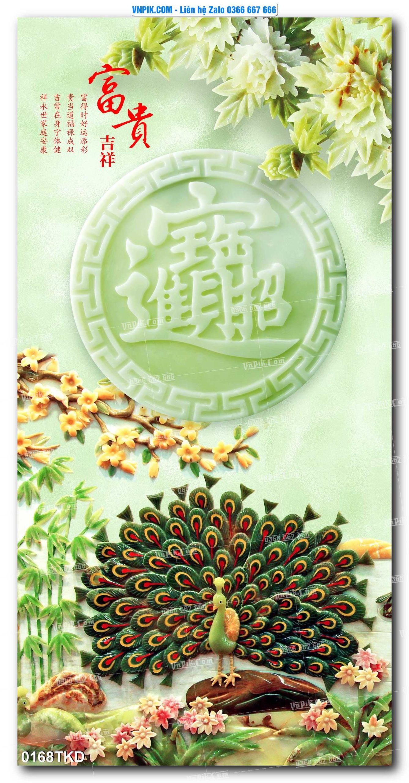 Tranh Khổ Dọc – Tranh Thác Nước – Tranh Phong Cảnh Đẹp – Tranh Treo Tường – Mã file 0168TKD