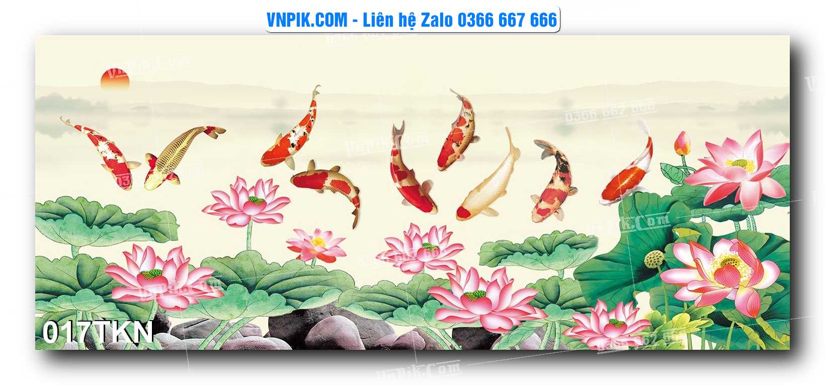 File PSD Vector Tranh Khổ Ngang – Tranh Thác Nước – Tranh Phong Cảnh Đẹp – Mã file 017TKN