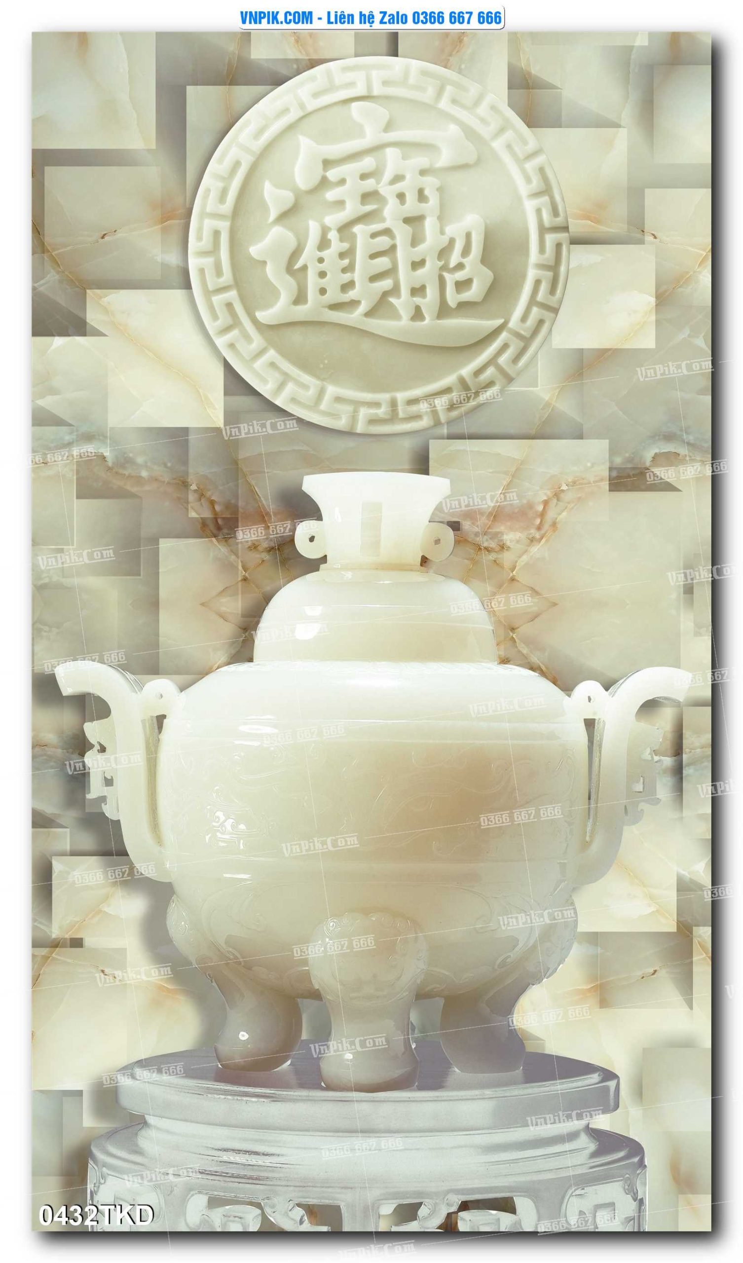 Tranh Khổ Dọc – Tranh Thác Nước – Tranh Phong Cảnh Đẹp – Tranh Treo Tường – Mã file 0432TKD