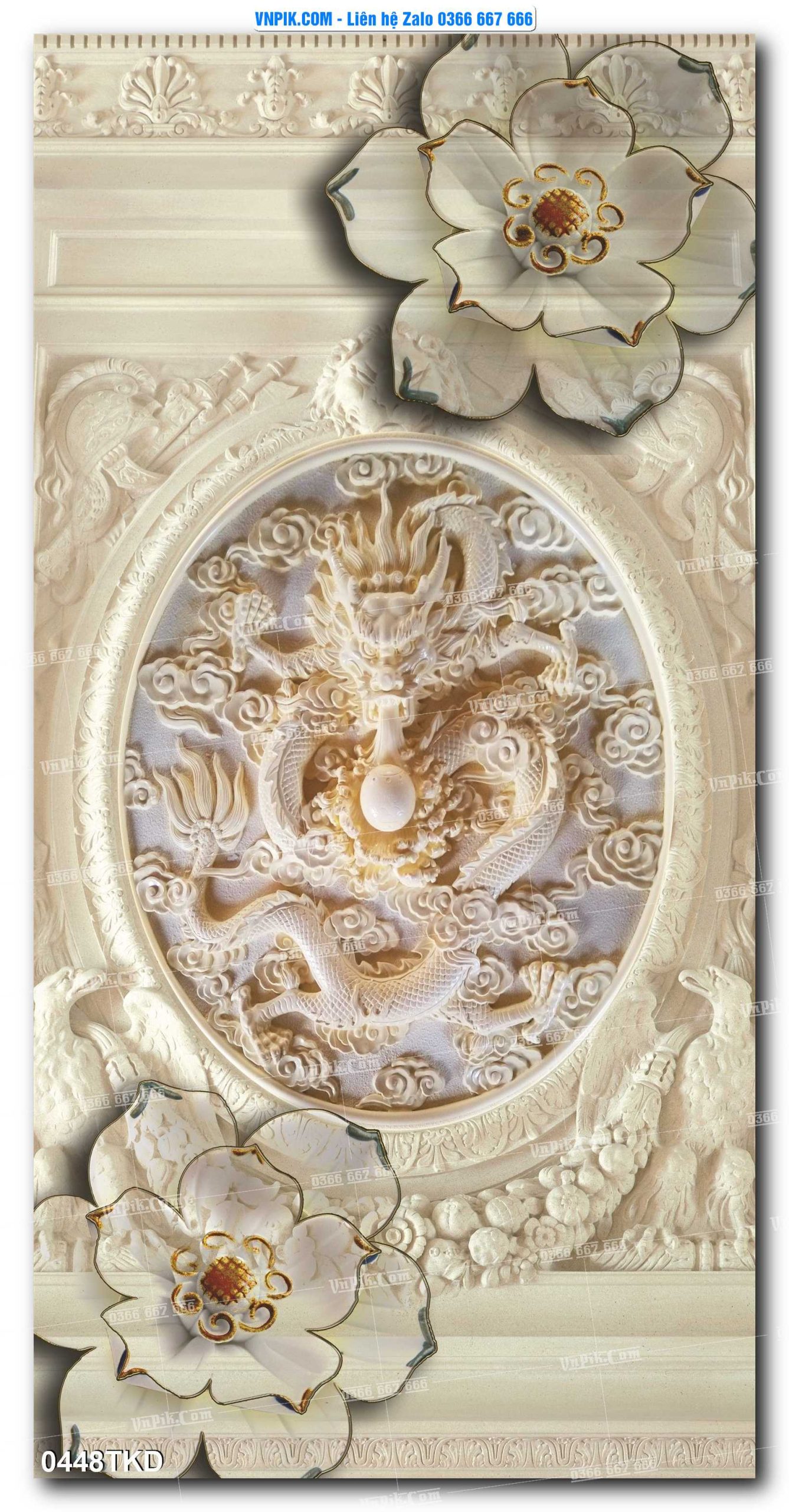 Tranh Khổ Dọc – Tranh Thác Nước – Tranh Phong Cảnh Đẹp – Tranh Treo Tường – Mã file 0448TKD