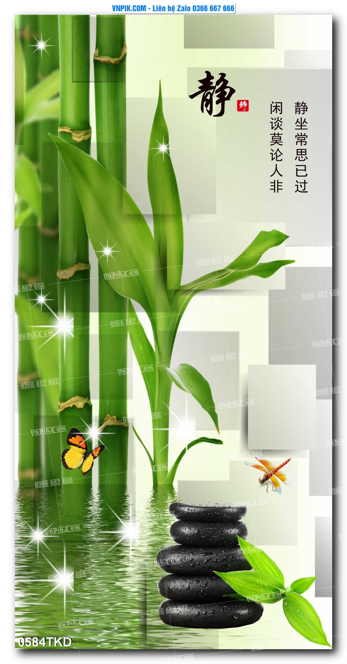 Tranh Khổ Dọc – Tranh Thác Nước – Tranh Phong Cảnh Đẹp – Tranh Treo Tường – Mã file 0584TKD