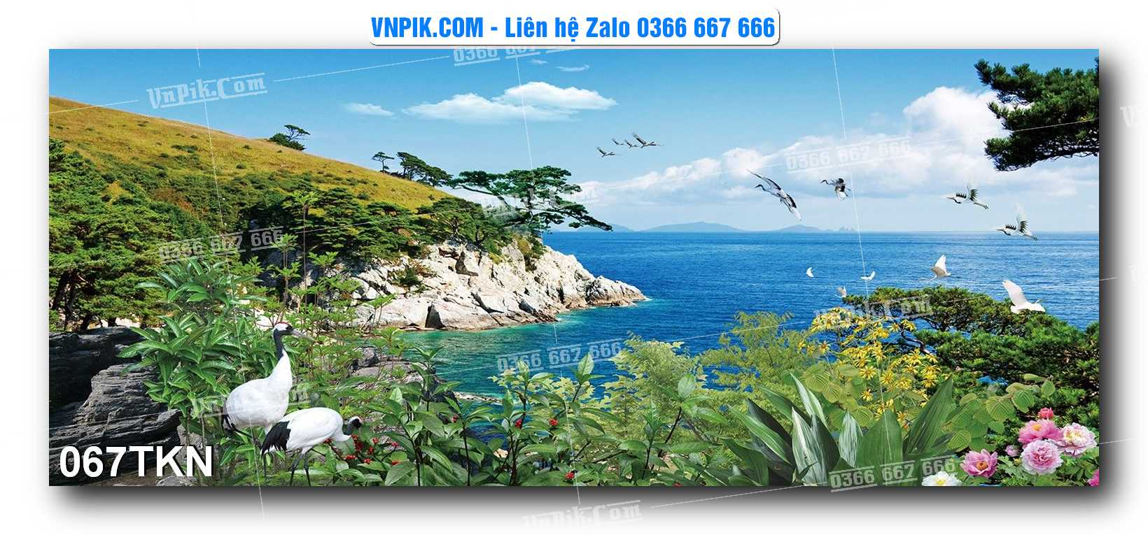 File PSD Vector Tranh Khổ Ngang – Tranh Thác Nước – Tranh Phong Cảnh Đẹp – Mã file 067TKN