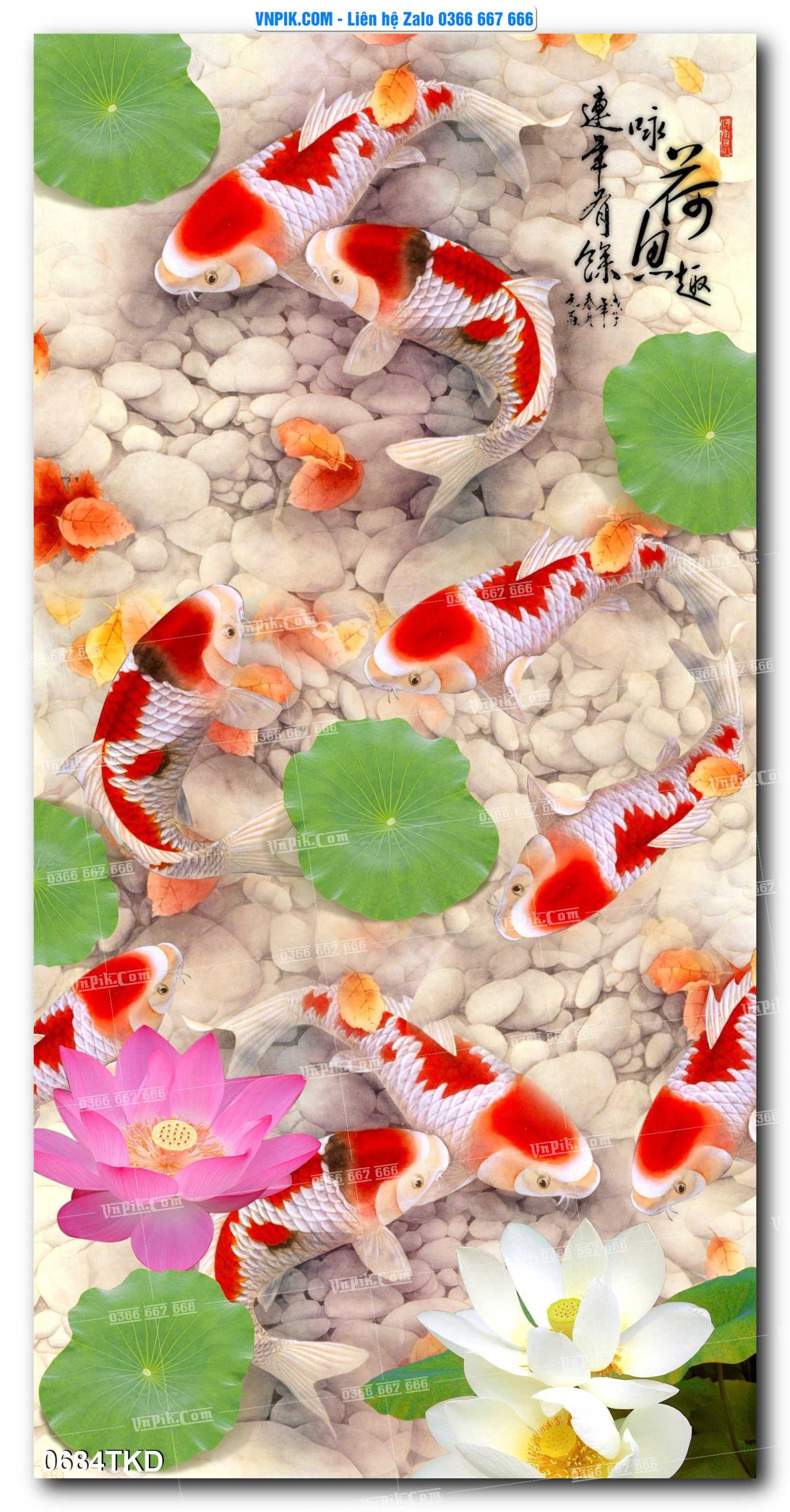Tranh Khổ Dọc – Tranh Thác Nước – Tranh Phong Cảnh Đẹp – Tranh Treo Tường – Mã file 0684TKD
