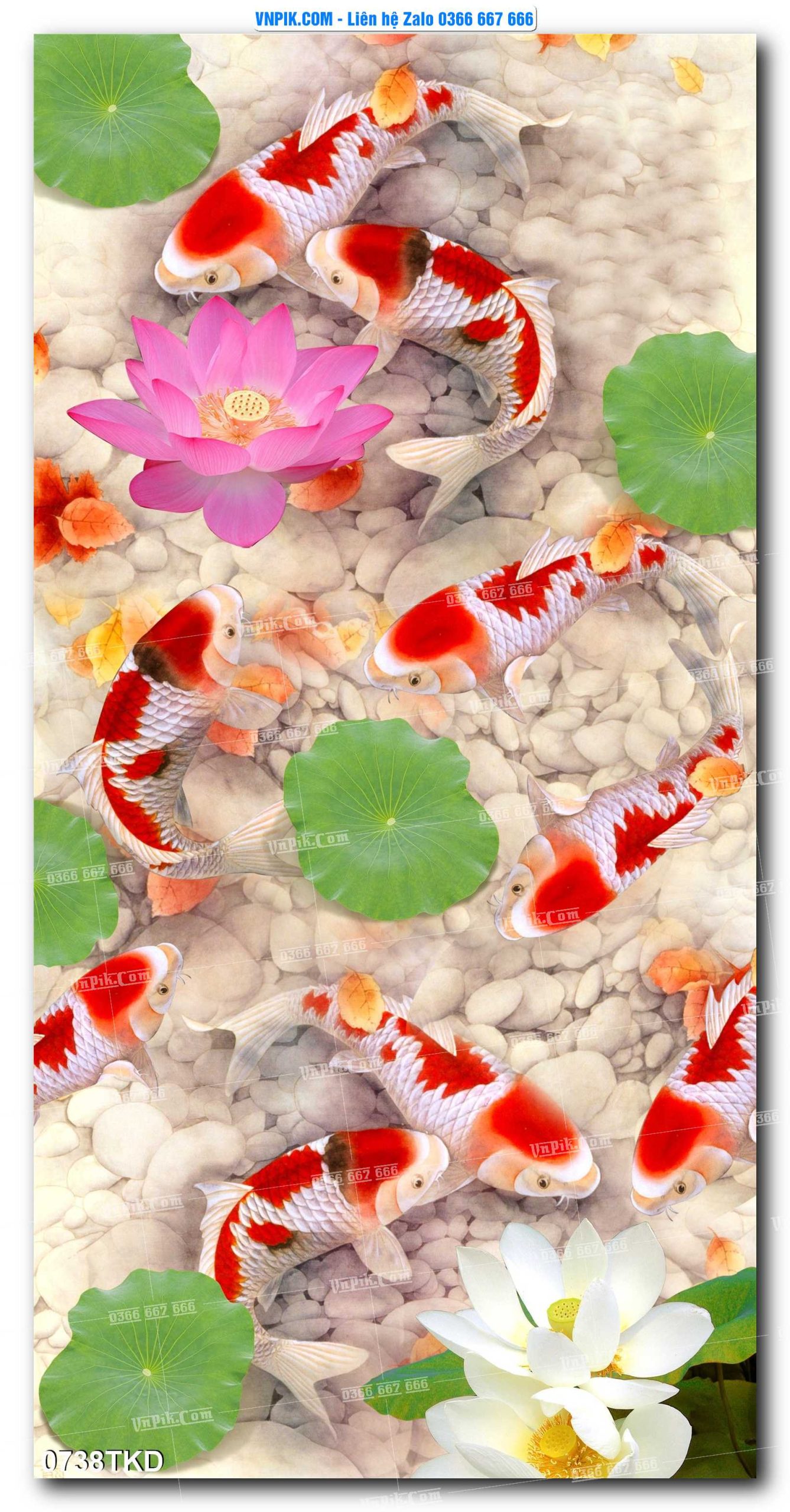 Tranh Khổ Dọc – Tranh Thác Nước – Tranh Phong Cảnh Đẹp – Tranh Treo Tường – Mã file 0738TKD