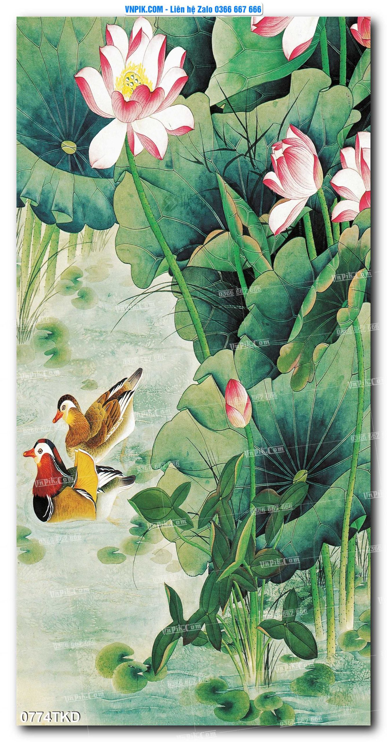 Tranh Khổ Dọc – Tranh Thác Nước – Tranh Phong Cảnh Đẹp – Tranh Treo Tường – Mã file 0774TKD