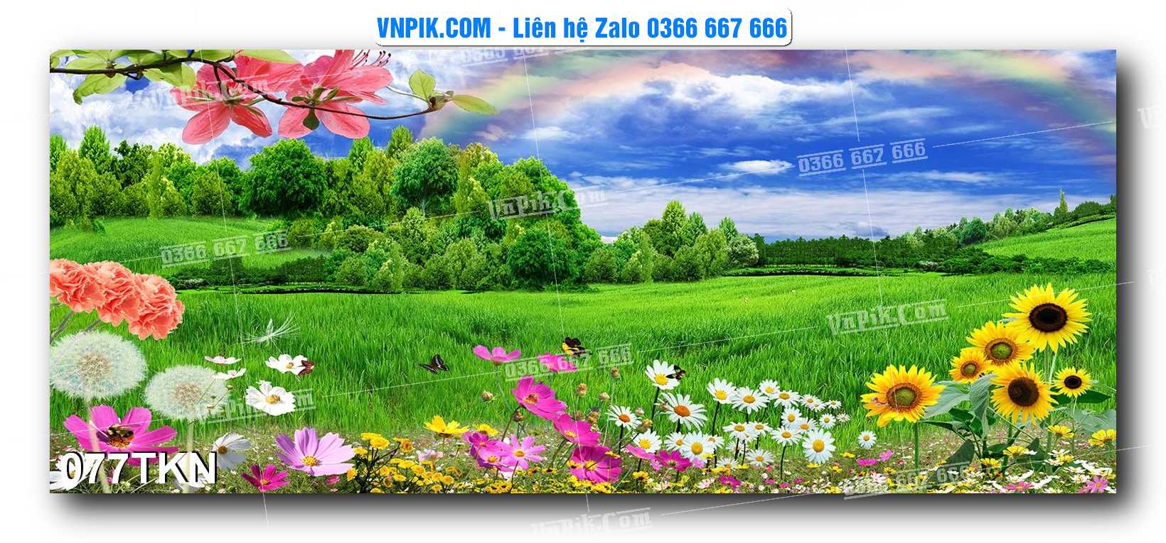 File PSD Vector Tranh Khổ Ngang – Tranh Thác Nước – Tranh Phong Cảnh Đẹp – Mã file 077TKN