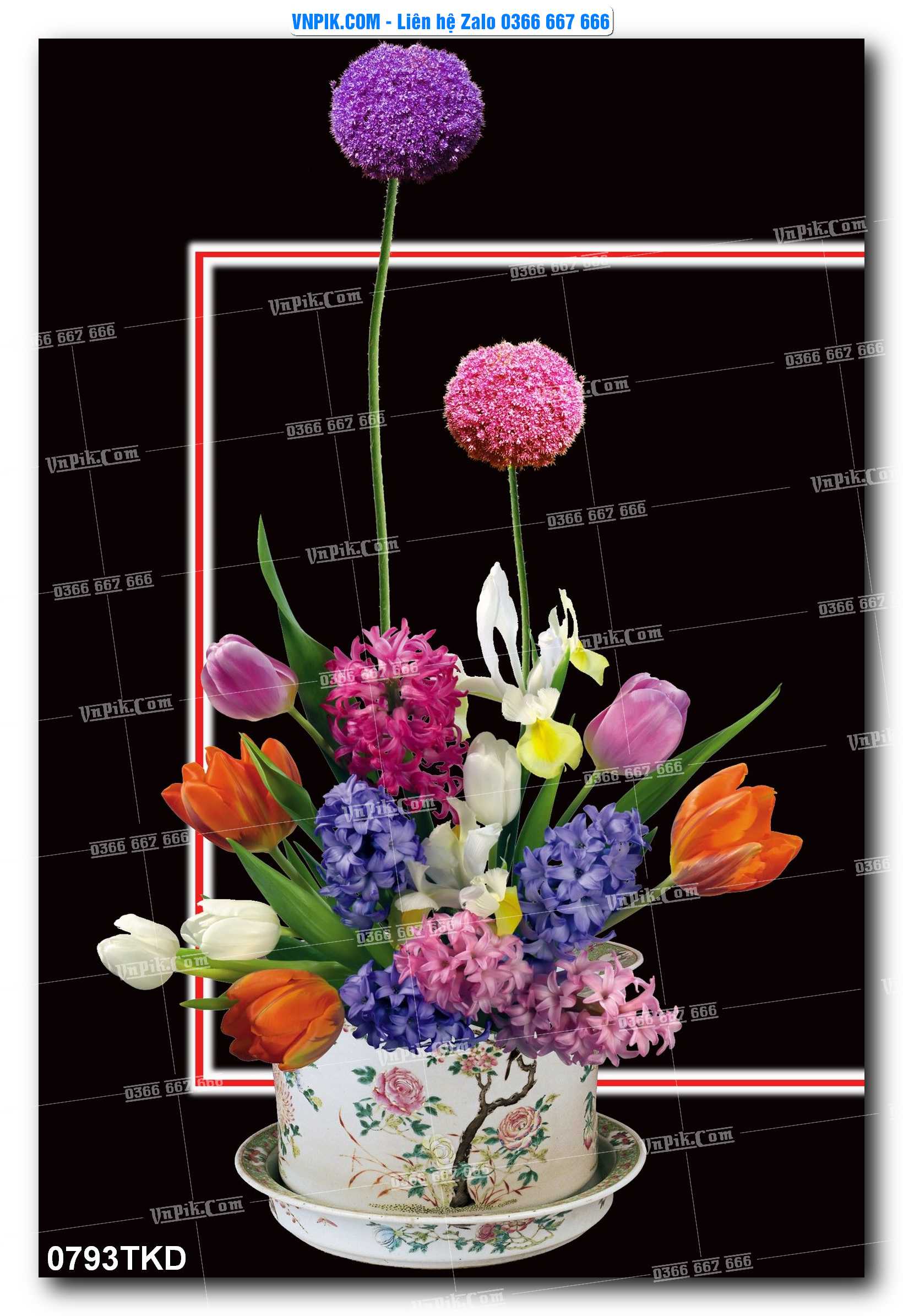 Tranh Khổ Dọc – Tranh Thác Nước – Tranh Phong Cảnh Đẹp – Tranh Treo Tường – Mã file 0793TKD