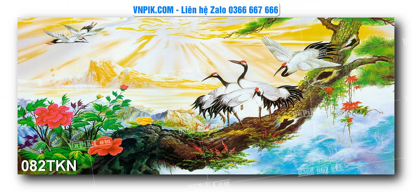 File PSD Vector Tranh Khổ Ngang – Tranh Thác Nước – Tranh Phong Cảnh Đẹp – Mã file 082TKN