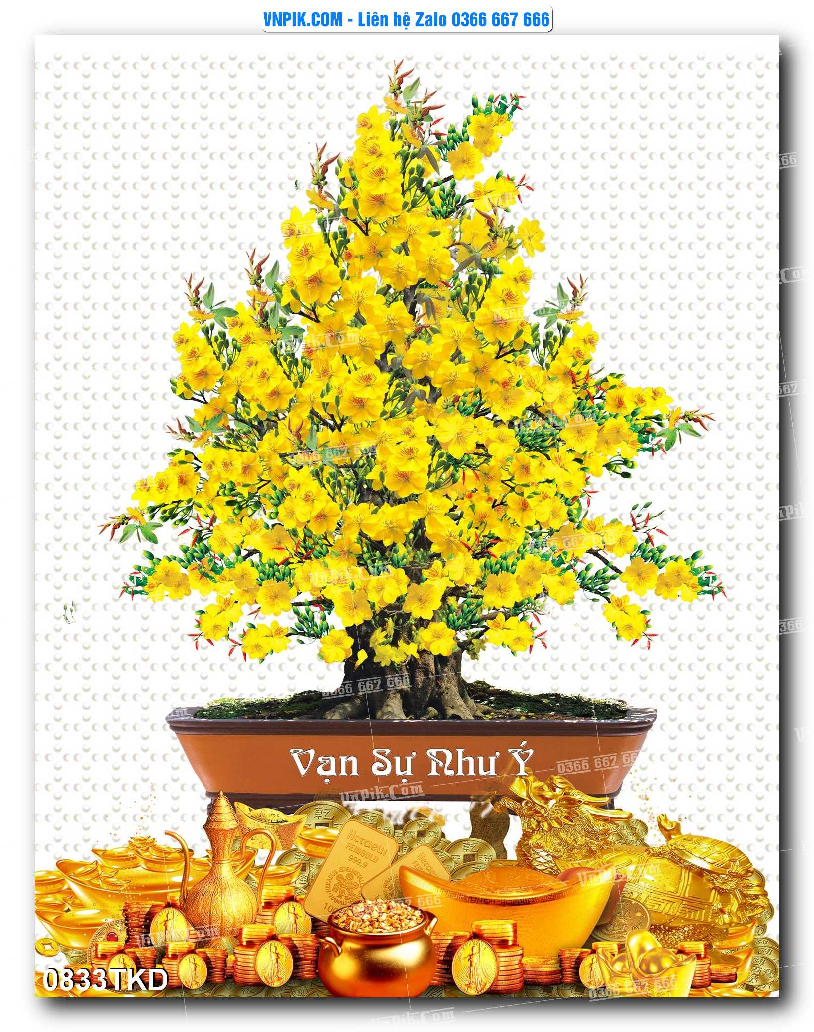Tranh Khổ Dọc – Tranh Thác Nước – Tranh Phong Cảnh Đẹp – Tranh Treo Tường – Mã file 0833TKD