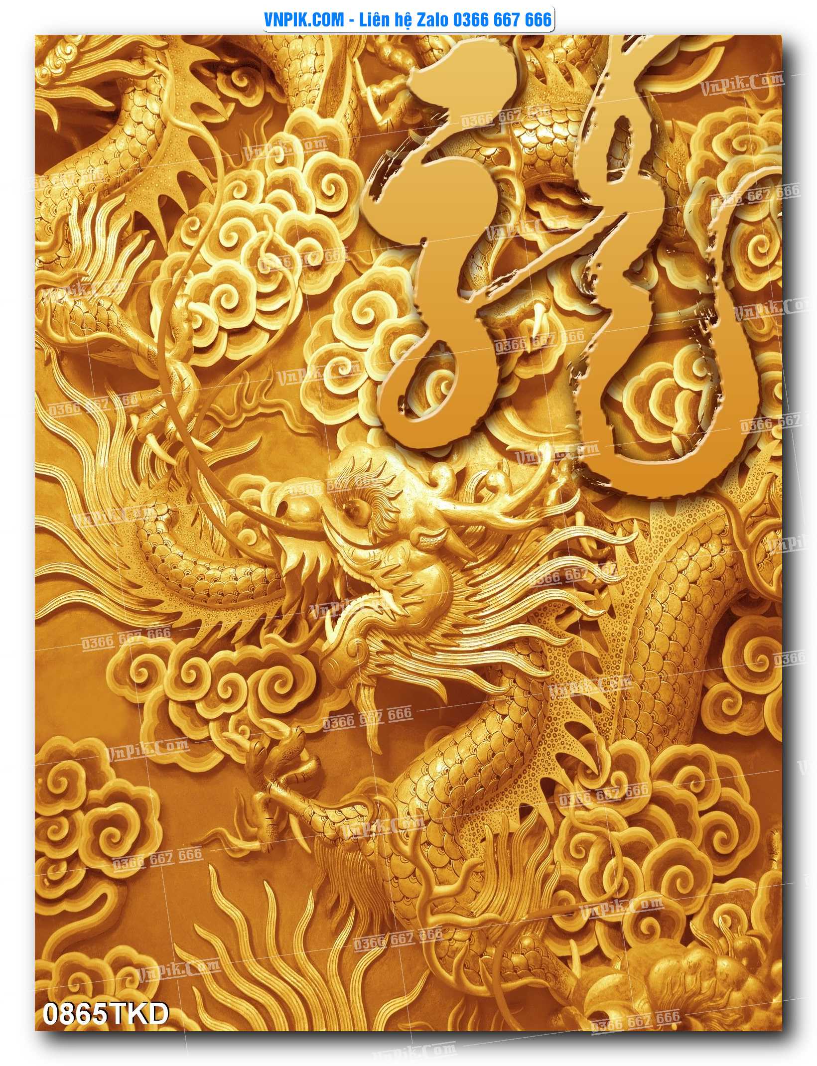 Tranh Khổ Dọc – Tranh Thác Nước – Tranh Phong Cảnh Đẹp – Tranh Treo Tường – Mã file 0865TKD