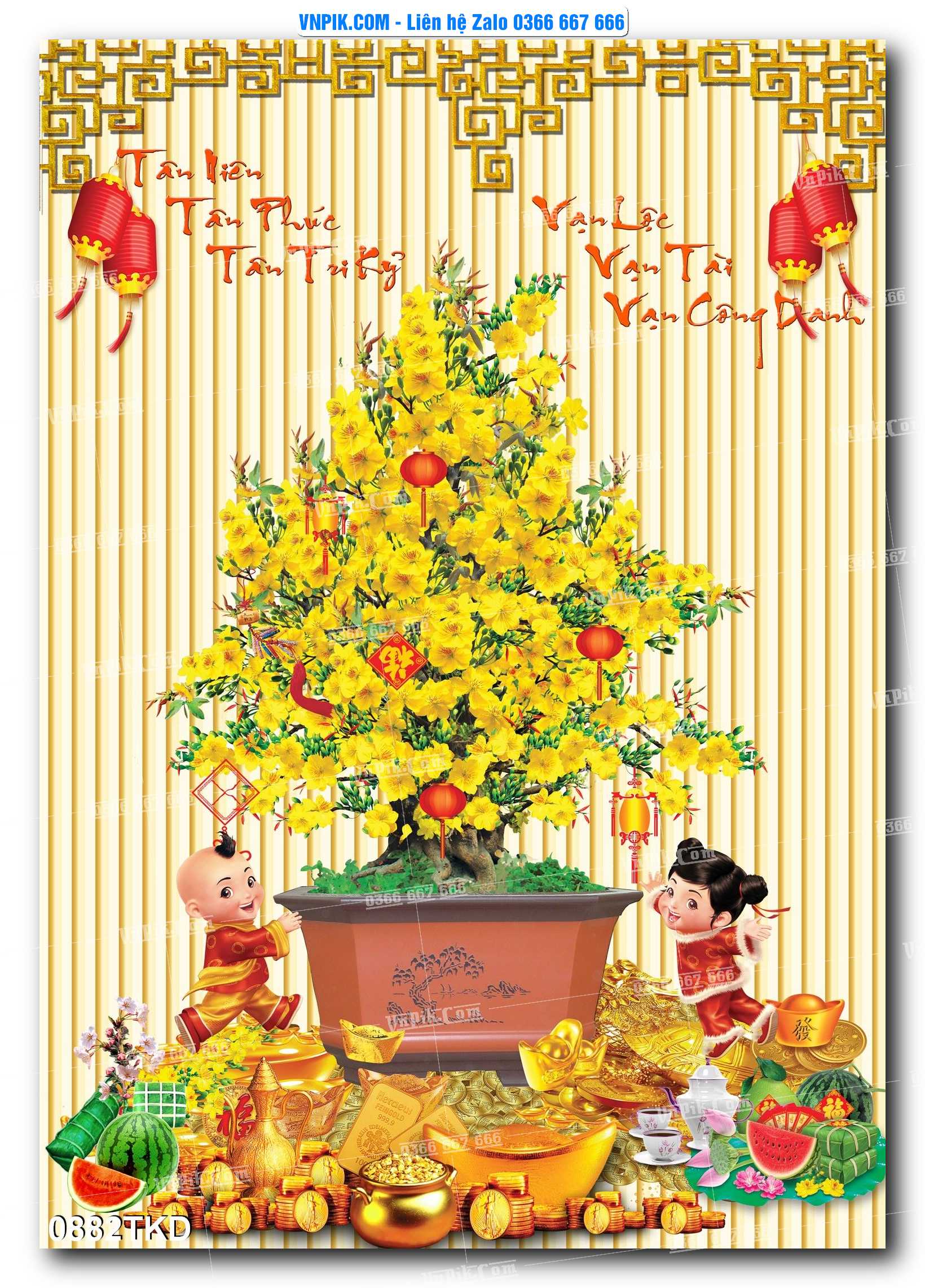 Tranh Khổ Dọc – Tranh Thác Nước – Tranh Phong Cảnh Đẹp – Tranh Treo Tường – Mã file 0882TKD