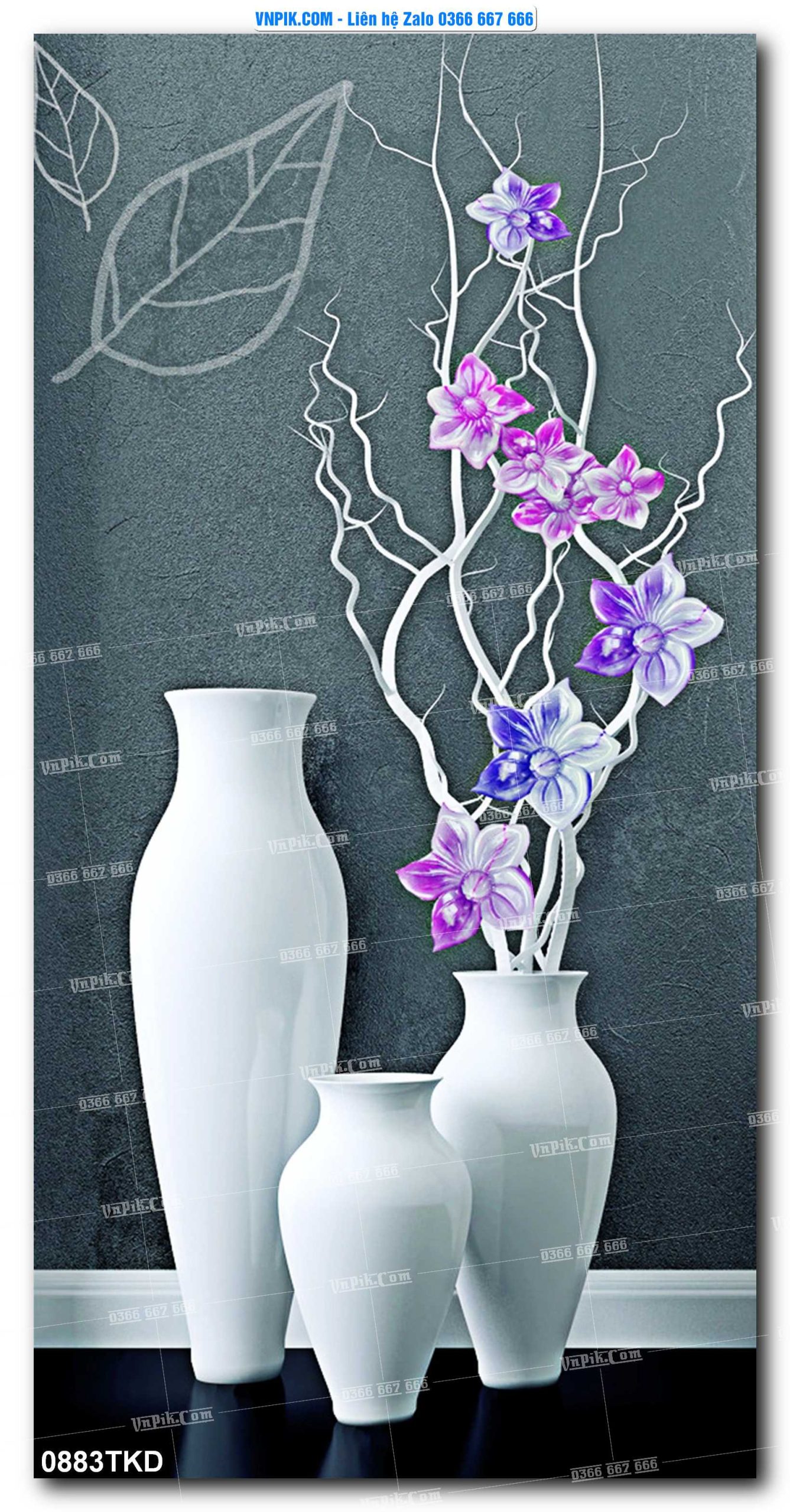 Tranh Khổ Dọc – Tranh Thác Nước – Tranh Phong Cảnh Đẹp – Tranh Treo Tường – Mã file 0883TKD