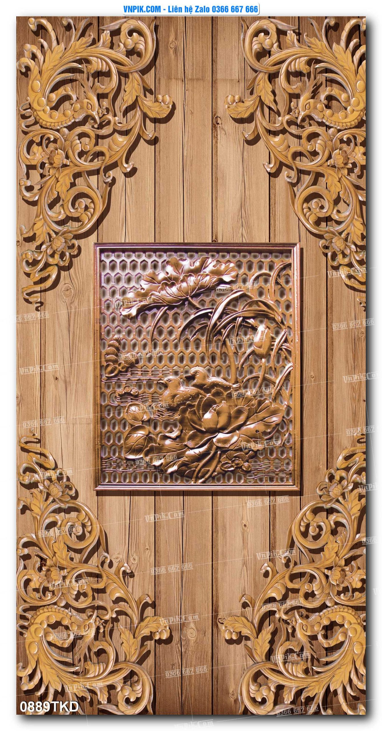 Tranh Khổ Dọc – Tranh Thác Nước – Tranh Phong Cảnh Đẹp – Tranh Treo Tường – Mã file 0889TKD
