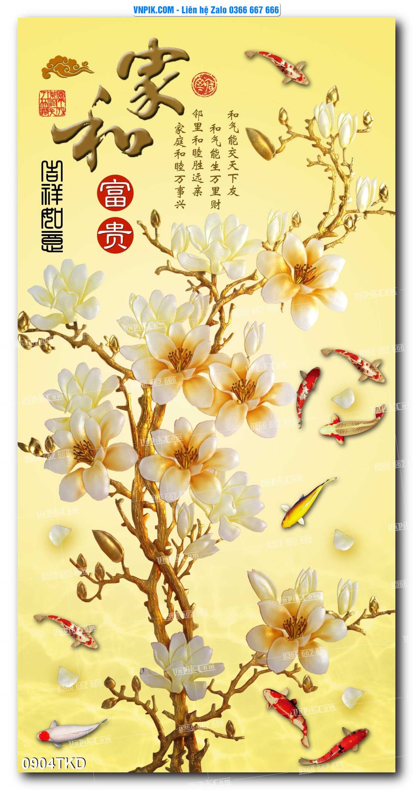 Tranh Khổ Dọc – Tranh Thác Nước – Tranh Phong Cảnh Đẹp – Tranh Treo Tường – Mã file 0904TKD