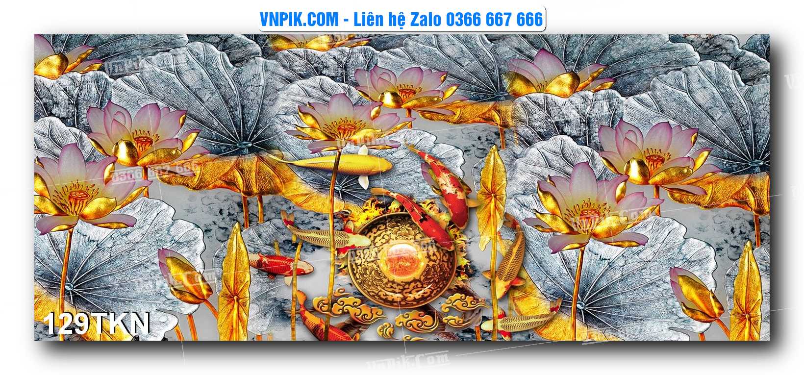 File PSD Vector Tranh Khổ Ngang – Tranh Thác Nước – Tranh Phong Cảnh Đẹp – Mã file 129TKN