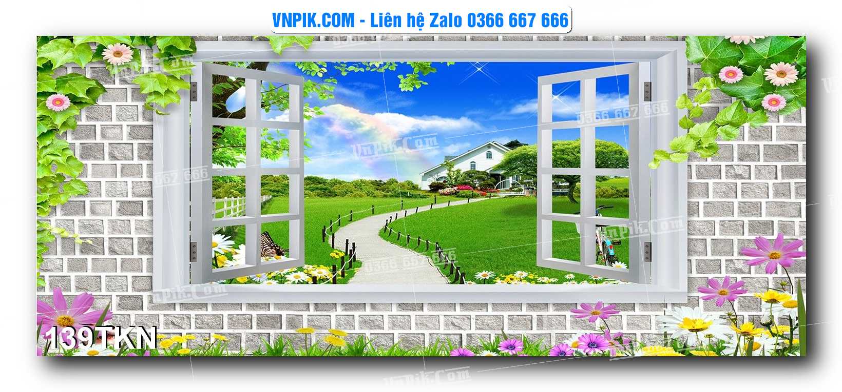 File PSD Vector Tranh Khổ Ngang – Tranh Thác Nước – Tranh Phong Cảnh Đẹp – Mã file 139TKN