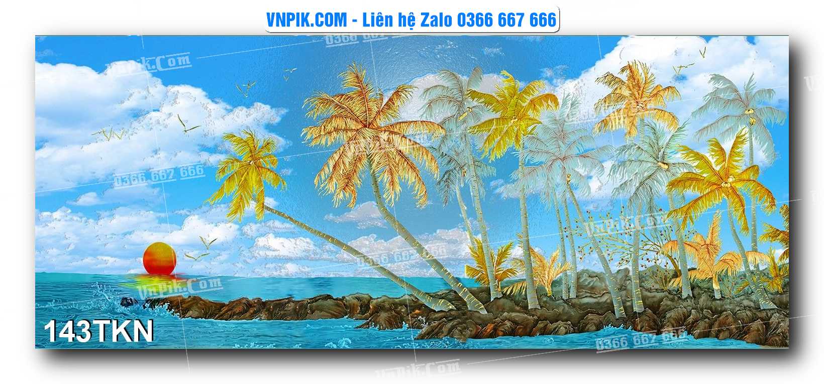 File PSD Vector Tranh Khổ Ngang – Tranh Thác Nước – Tranh Phong Cảnh Đẹp – Mã file 143TKN