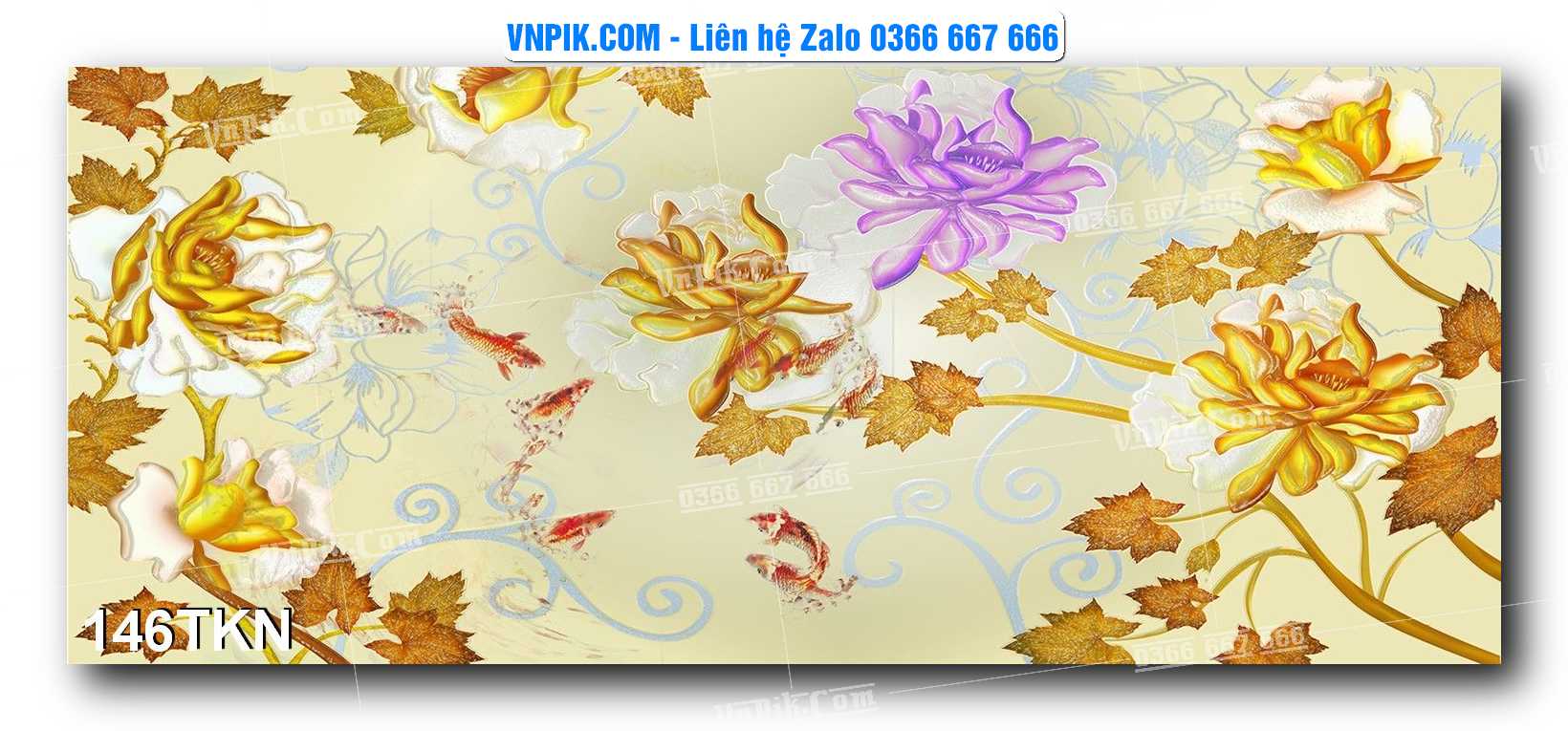 File PSD Vector Tranh Khổ Ngang – Tranh Thác Nước – Tranh Phong Cảnh Đẹp – Mã file 146TKN
