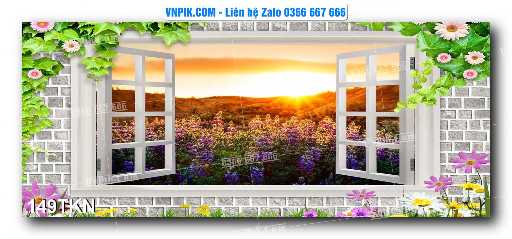 File PSD Vector Tranh Khổ Ngang – Tranh Thác Nước – Tranh Phong Cảnh Đẹp – Mã file 149TKN