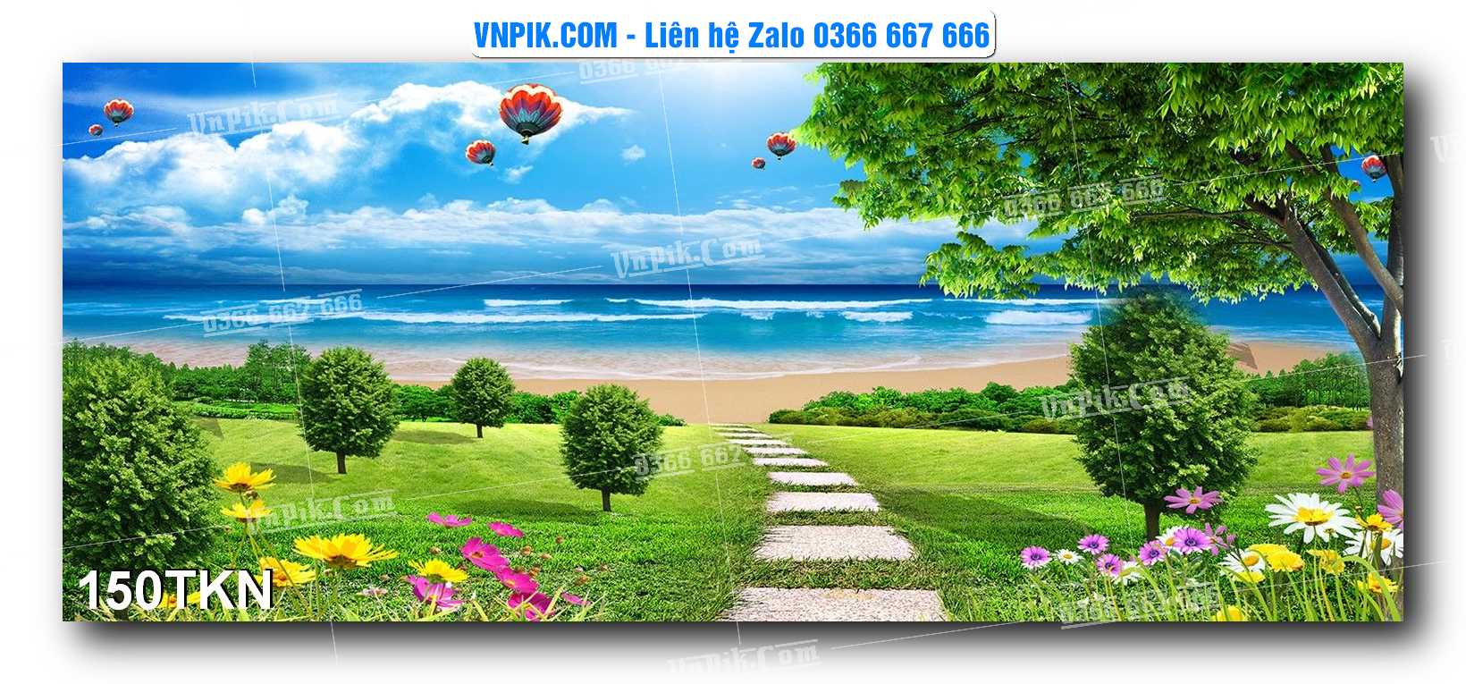 File PSD Vector Tranh Khổ Ngang – Tranh Thác Nước – Tranh Phong Cảnh Đẹp – Mã file 150TKN