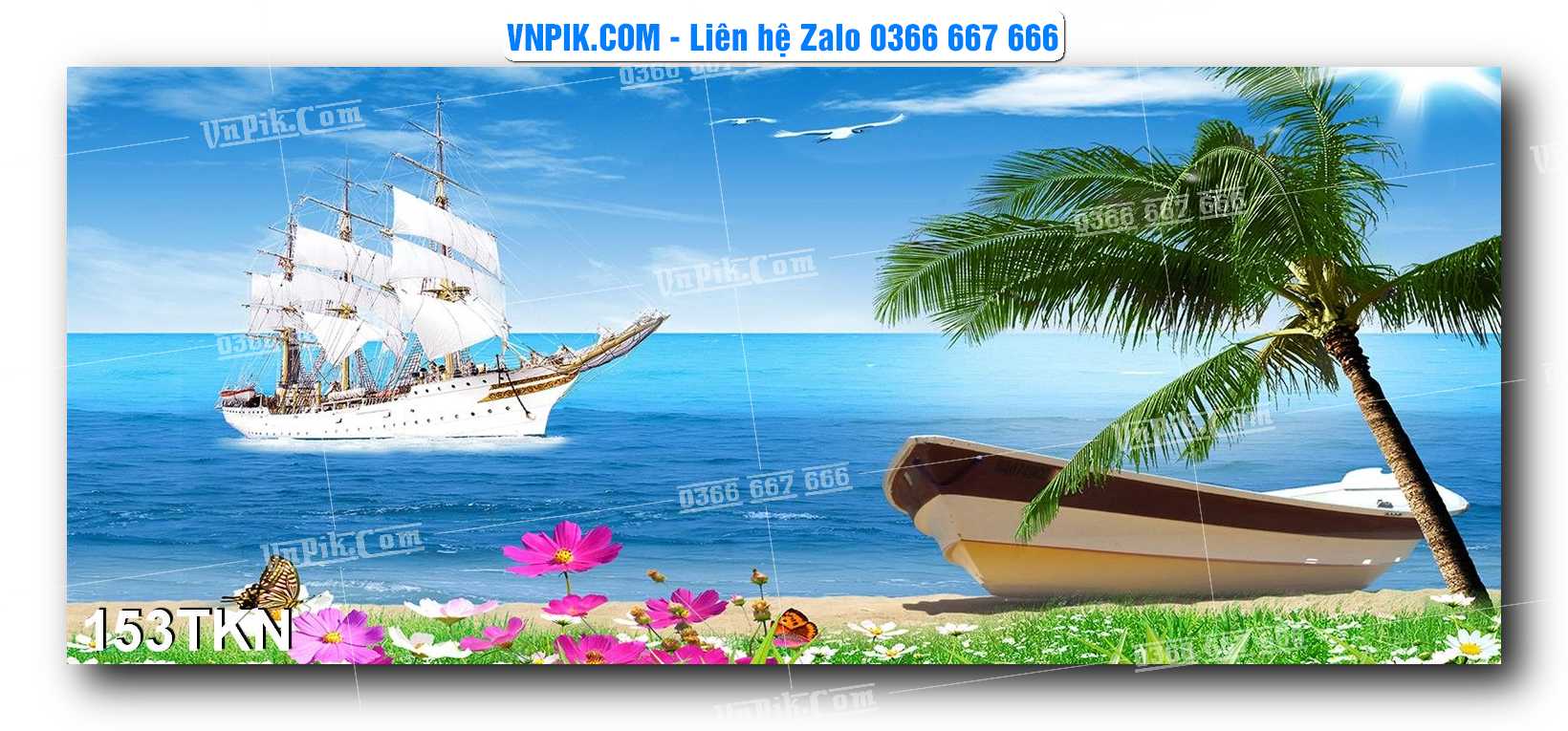 File PSD Vector Tranh Khổ Ngang – Tranh Thác Nước – Tranh Phong Cảnh Đẹp – Mã file 153TKN