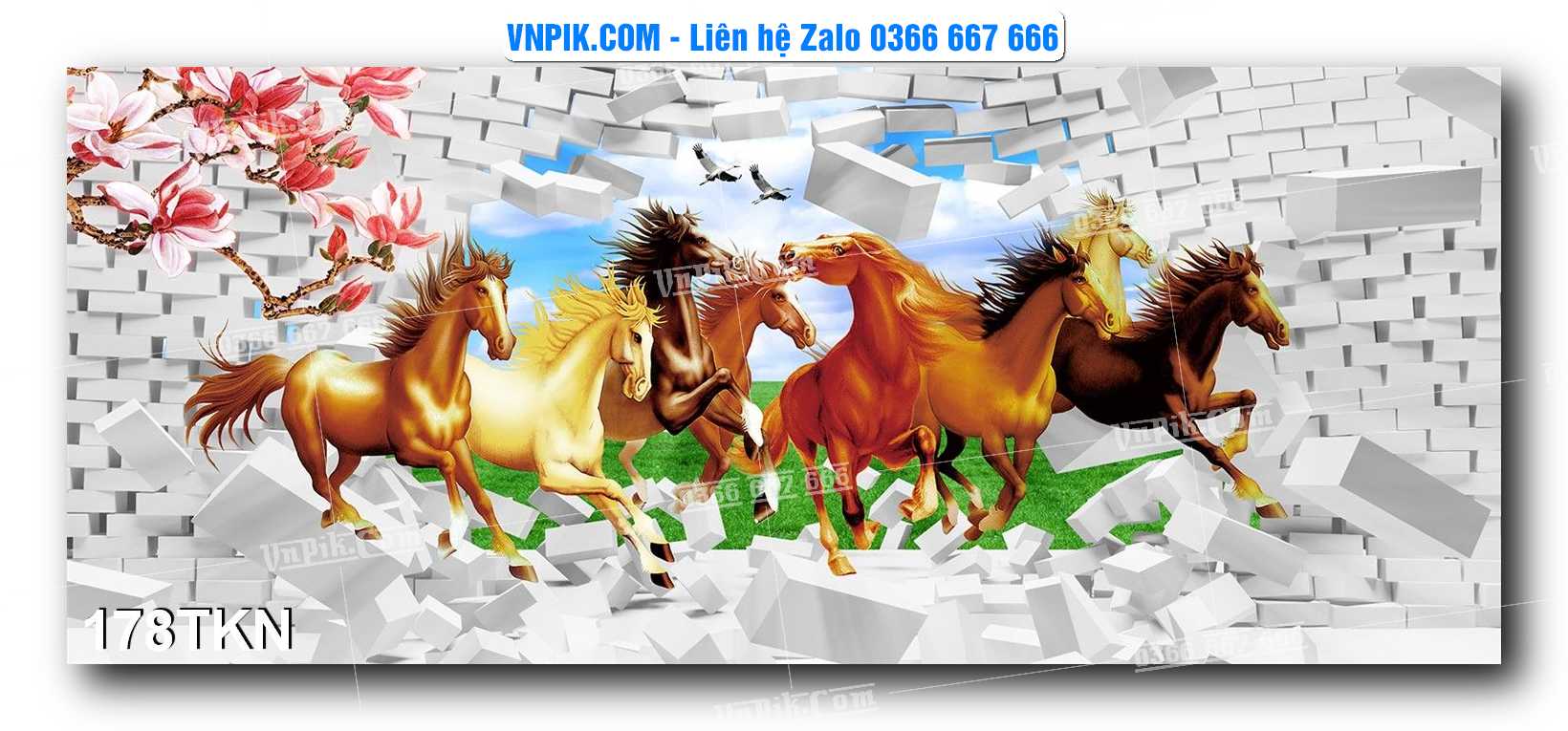 File PSD Vector Tranh Khổ Ngang – Tranh Thác Nước – Tranh Phong Cảnh Đẹp – Mã file 178TKN