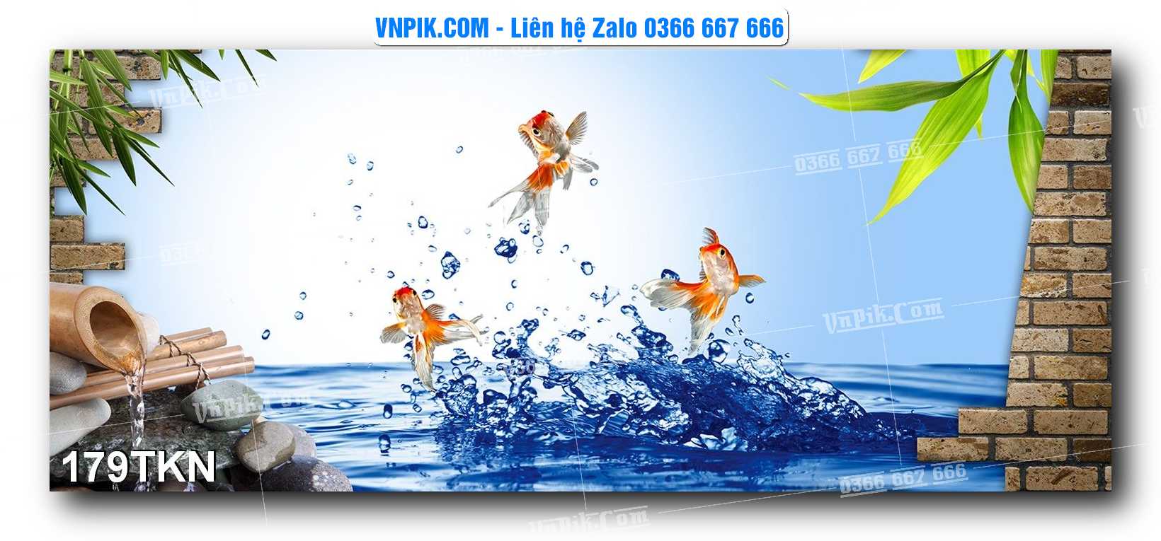 File PSD Vector Tranh Khổ Ngang – Tranh Thác Nước – Tranh Phong Cảnh Đẹp – Mã file 179TKN