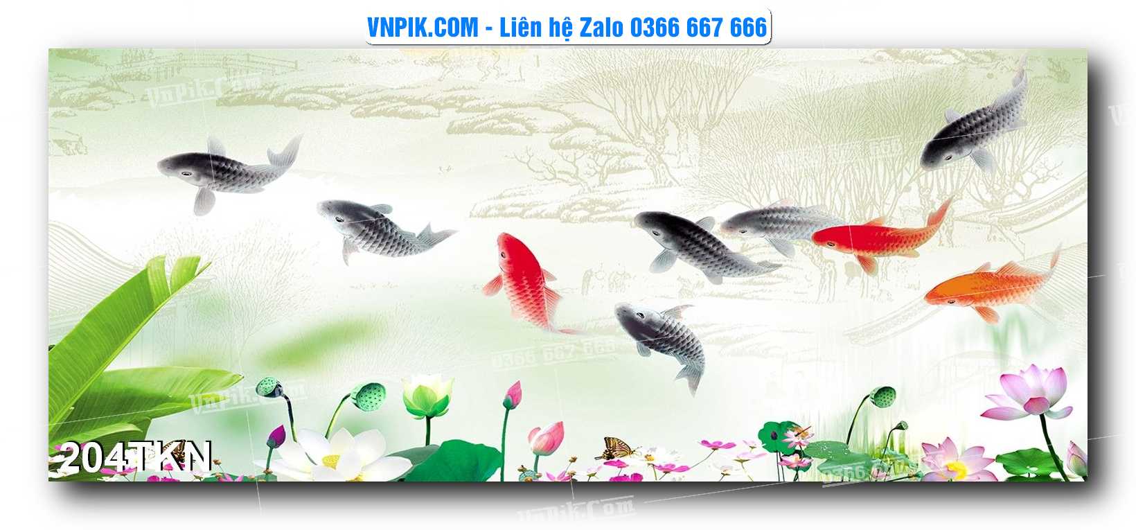 File PSD Vector Tranh Khổ Ngang – Tranh Thác Nước – Tranh Phong Cảnh Đẹp – Mã file 204TKN