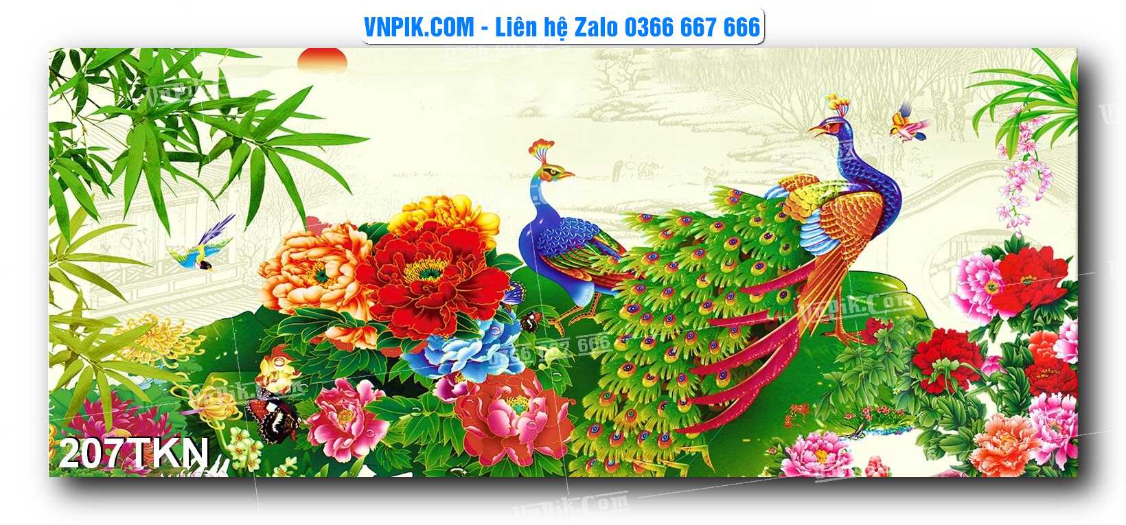 File PSD Vector Tranh Khổ Ngang – Tranh Thác Nước – Tranh Phong Cảnh Đẹp – Mã file 207TKN