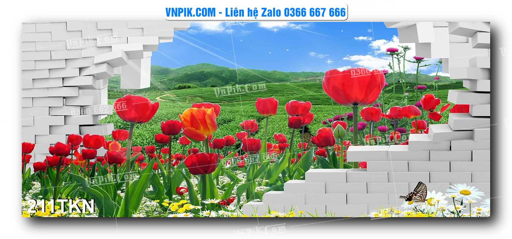 File PSD Vector Tranh Khổ Ngang – Tranh Thác Nước – Tranh Phong Cảnh Đẹp – Mã file 211TKN