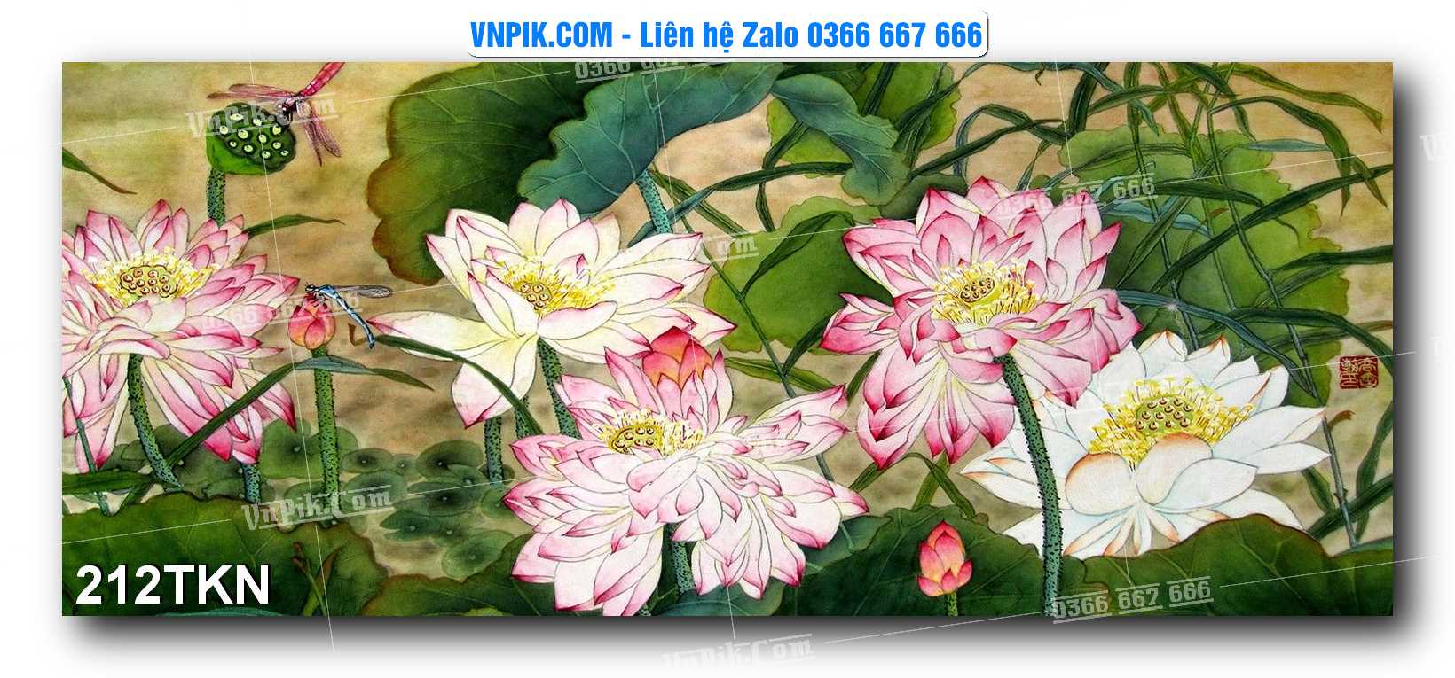 File PSD Vector Tranh Khổ Ngang – Tranh Thác Nước – Tranh Phong Cảnh Đẹp – Mã file 212TKN
