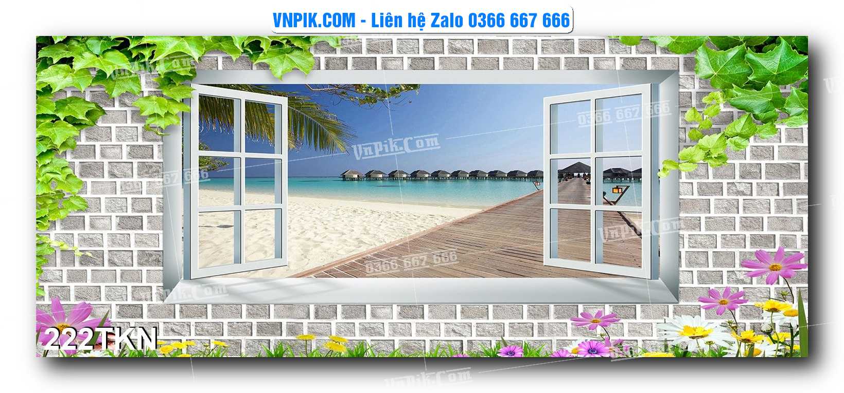File PSD Vector Tranh Khổ Ngang – Tranh Thác Nước – Tranh Phong Cảnh Đẹp – Mã file 222TKN