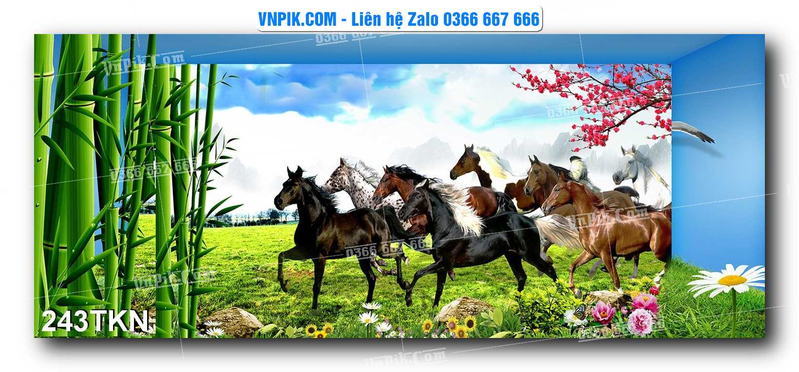 File PSD Vector Tranh Khổ Ngang – Tranh Thác Nước – Tranh Phong Cảnh Đẹp – Mã file 243TKN