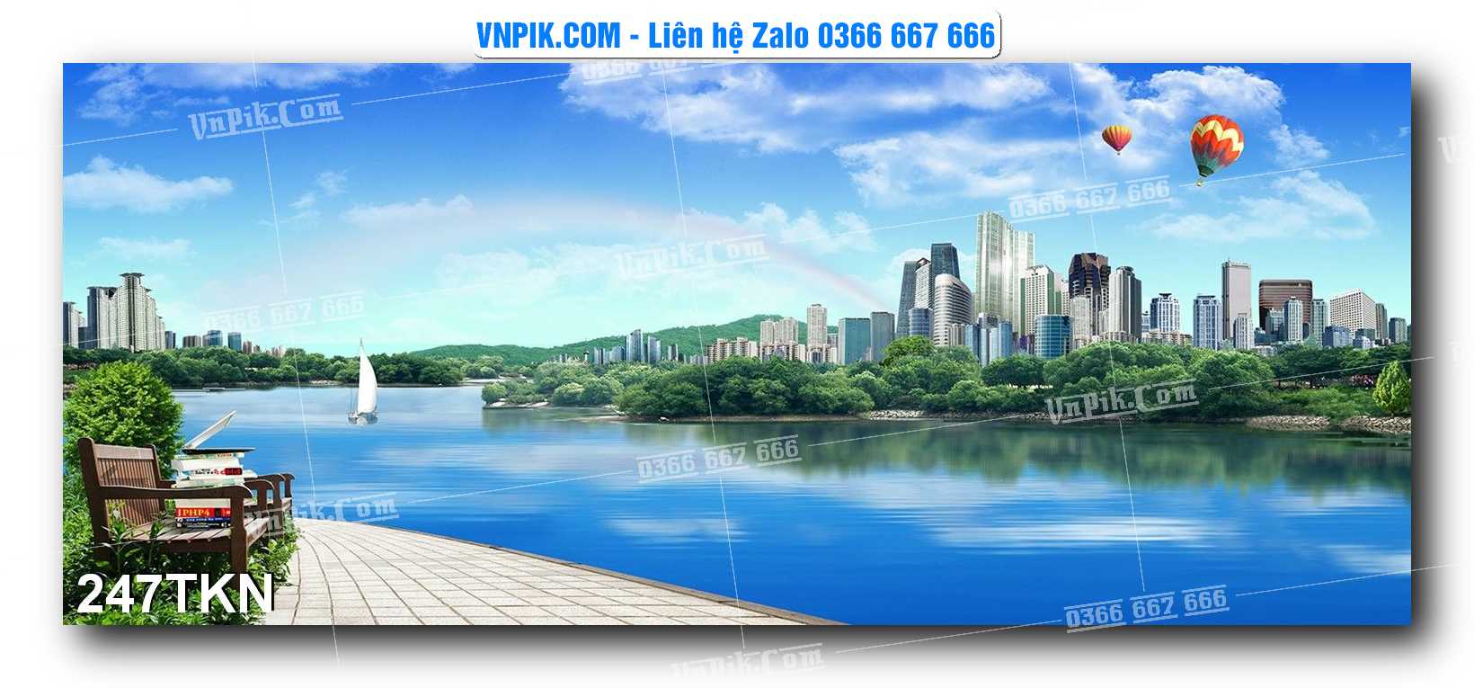File PSD Vector Tranh Khổ Ngang – Tranh Thác Nước – Tranh Phong Cảnh Đẹp – Mã file 247TKN