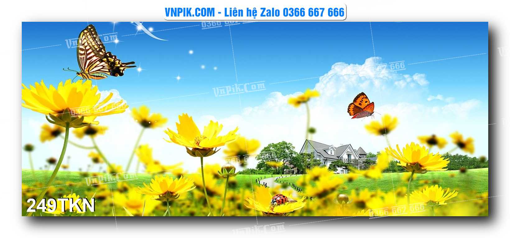 File PSD Vector Tranh Khổ Ngang – Tranh Thác Nước – Tranh Phong Cảnh Đẹp – Mã file 249TKN