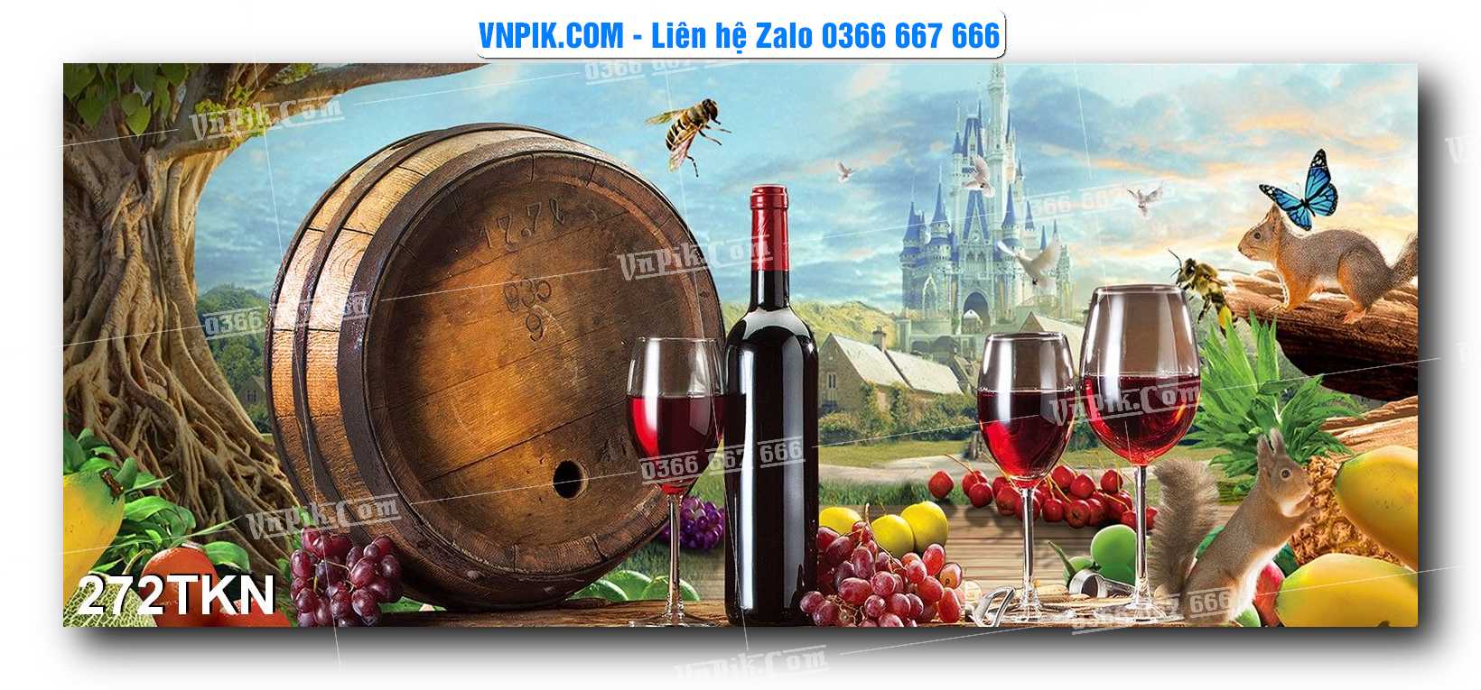 File PSD Vector Tranh Khổ Ngang – Tranh Thác Nước – Tranh Phong Cảnh Đẹp – Mã file 272TKN