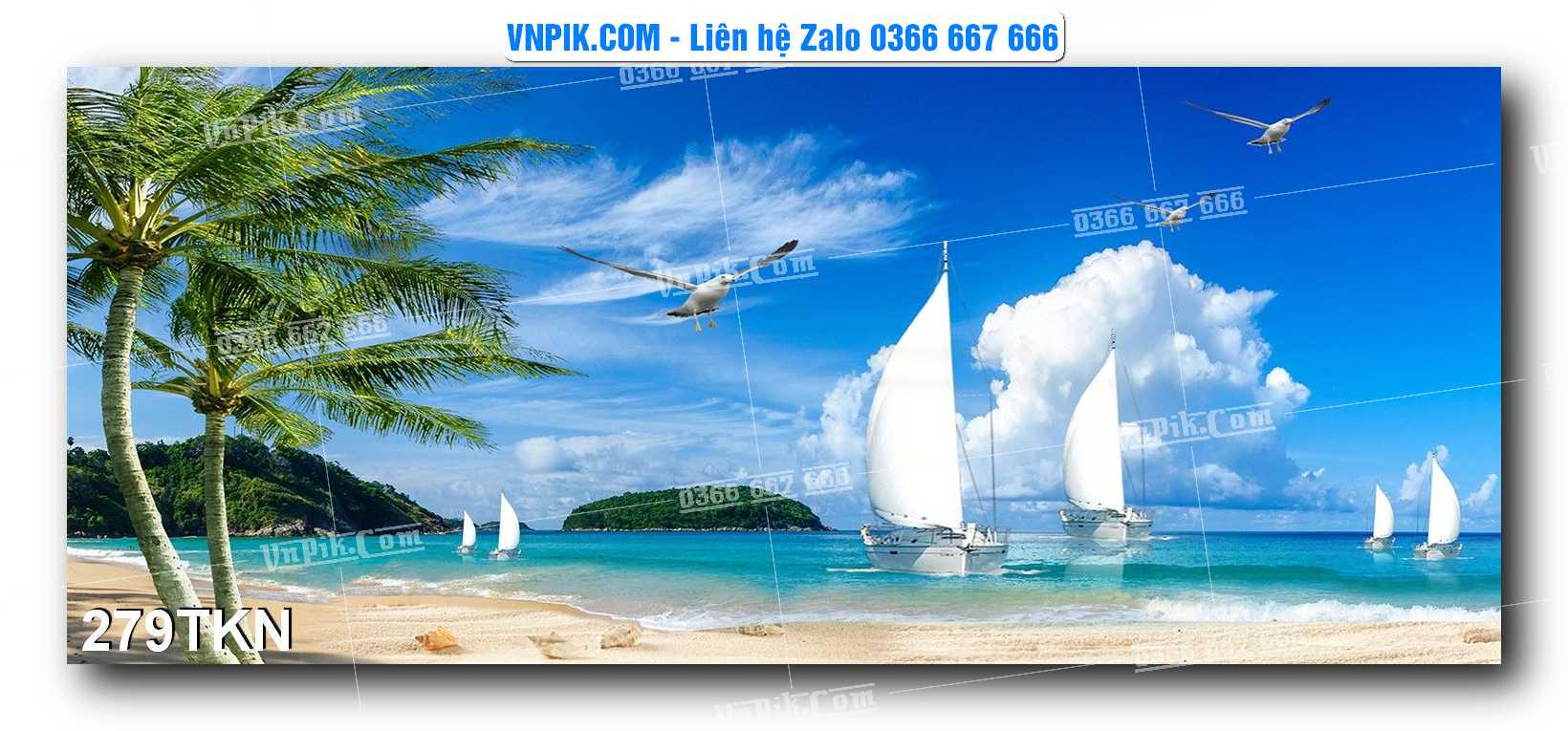 File PSD Vector Tranh Khổ Ngang – Tranh Thác Nước – Tranh Phong Cảnh Đẹp – Mã file 279TKN