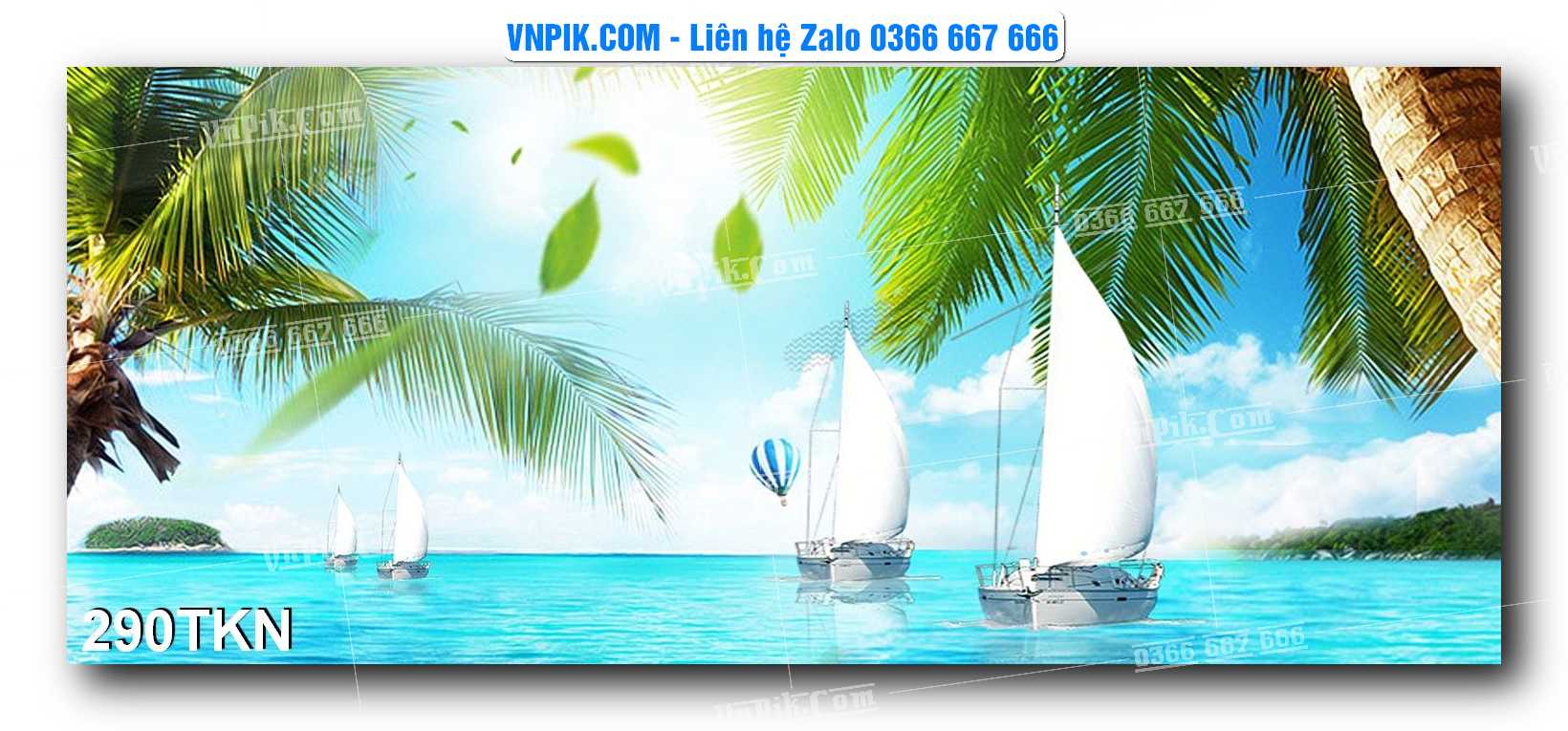 File PSD Vector Tranh Khổ Ngang – Tranh Thác Nước – Tranh Phong Cảnh Đẹp – Mã file 290TKN